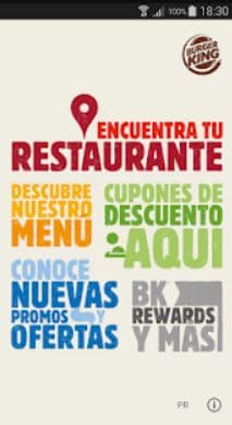 Puerto Rico Burger King App Screen1