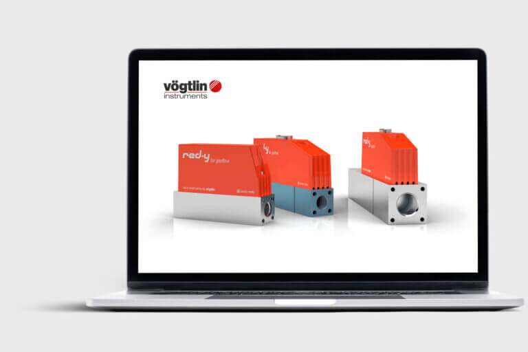 Verwaltungsoberfläche (Prototyp) | Vögtlin Instruments GmbH