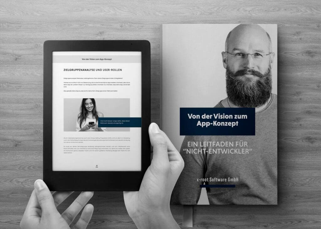 Leitfaden "Von der Vision zum App-Konzept" x-root Software GmbH