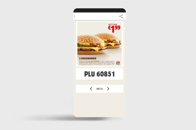 Appentwicklung Referenz Burger King