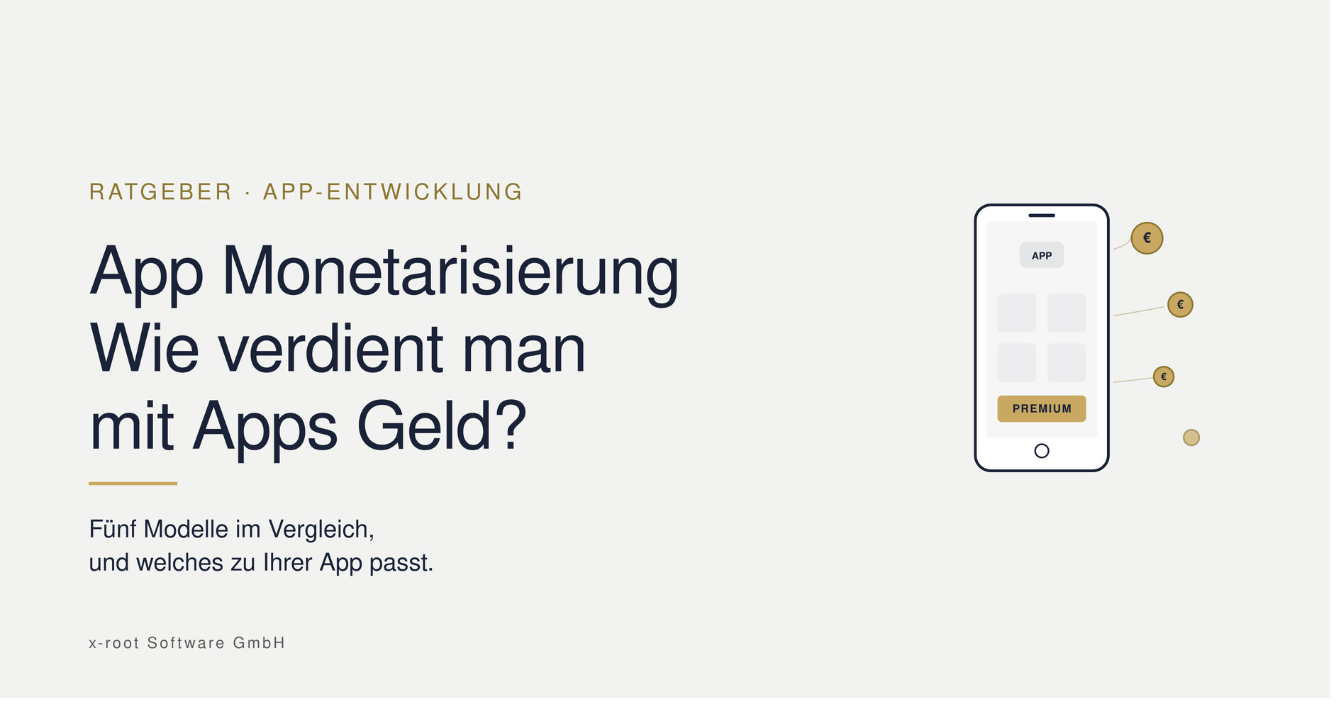 App Monetarisierung: Wie verdient man mit Apps Geld?